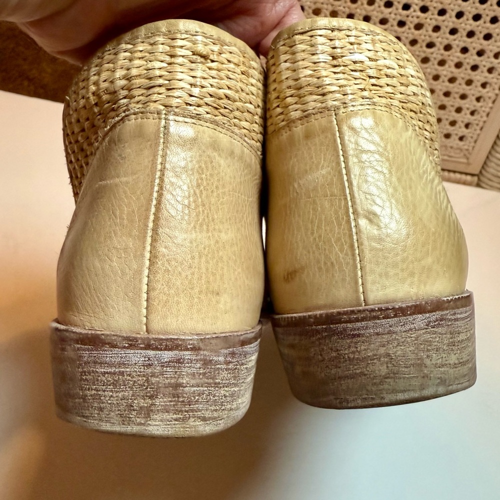 Free People Mont Blanc Textured Sandals Tan Euro Size 39/US 8.5 - Picture 8 of 14